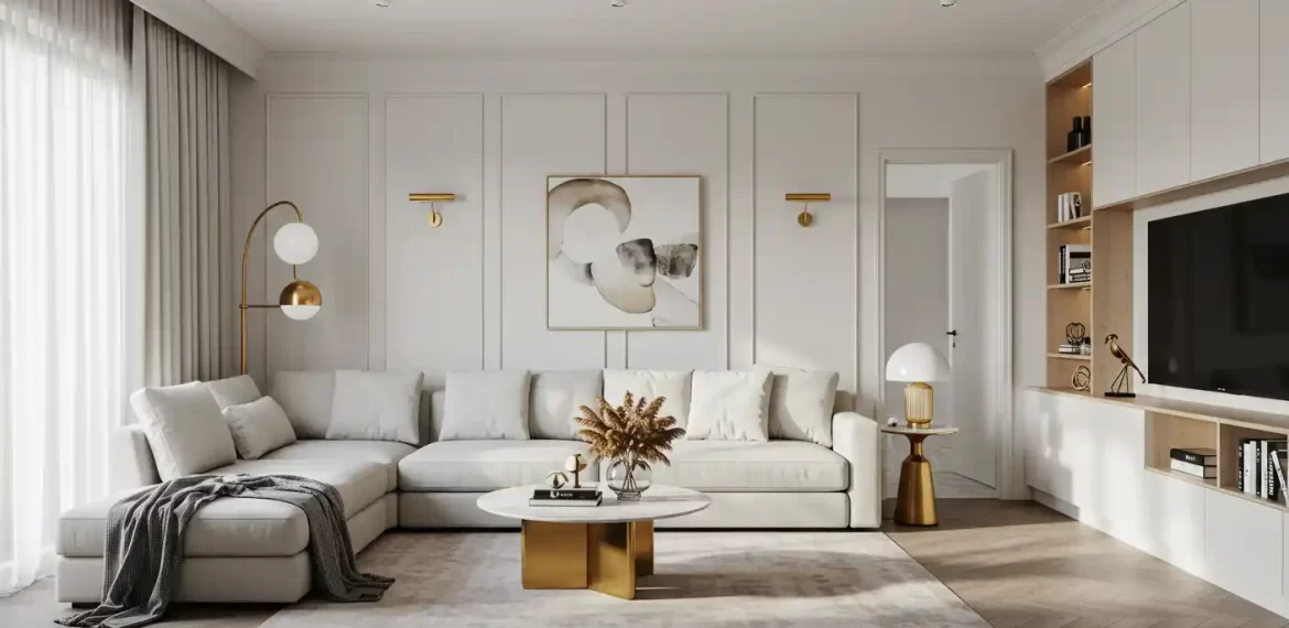 Minimalist Luxury Living Room Interior Design