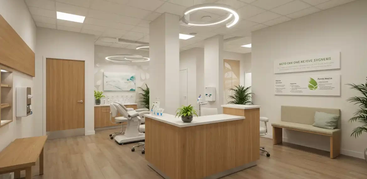 Eco-friendly Modern Clinic Interior Design in Singapore