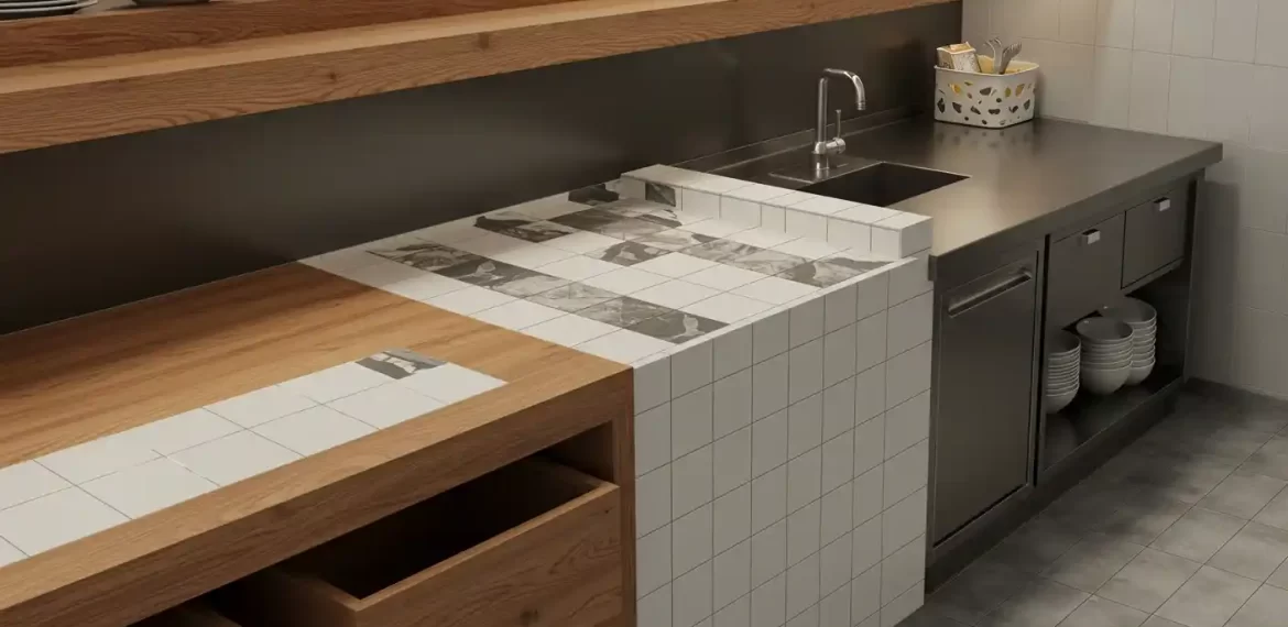 Restaurant Kitchen material selection