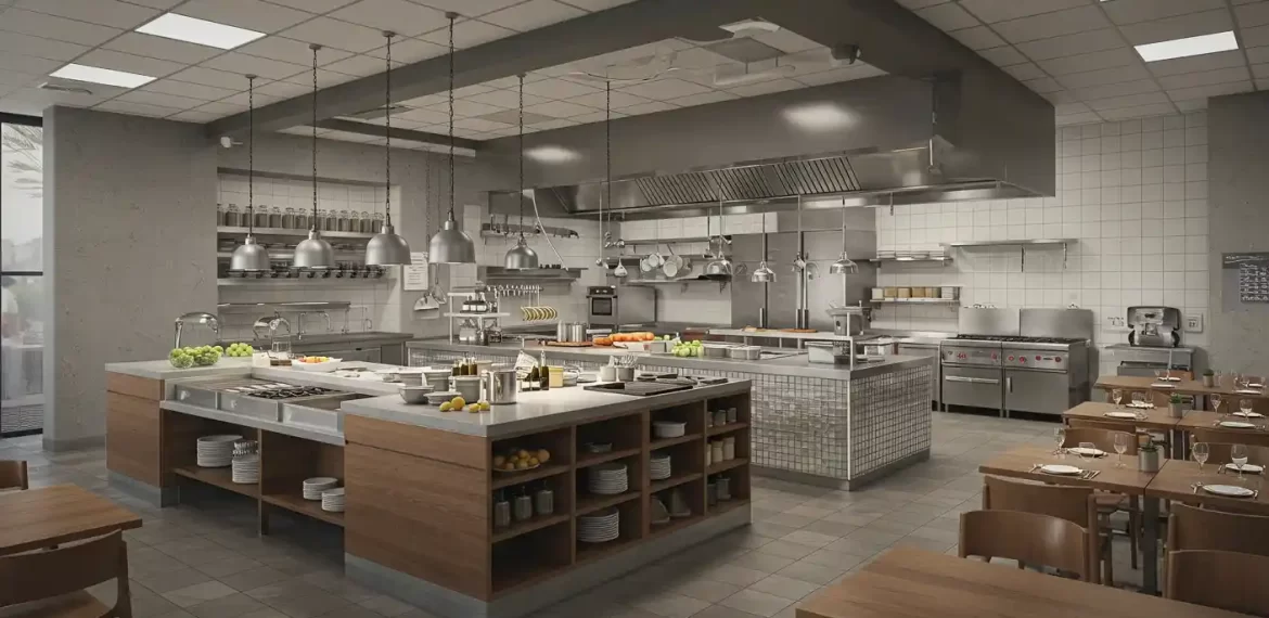 Restaurant Open Kitchen Design Ideas