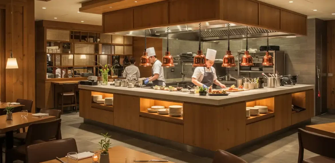 open kitchen restaurant singapore