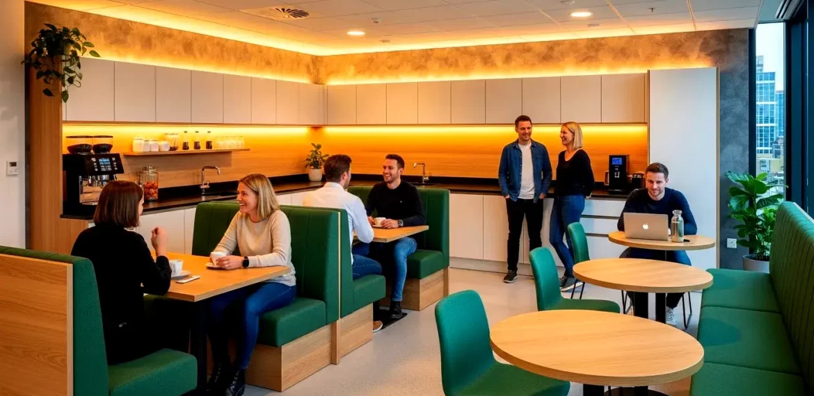 Medium-Sized Office Pantry