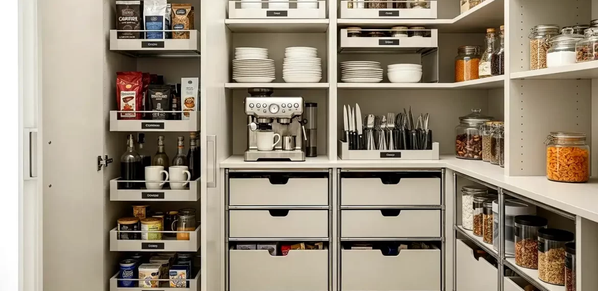 pantry office Smart Storage Solutions to Maximise Space