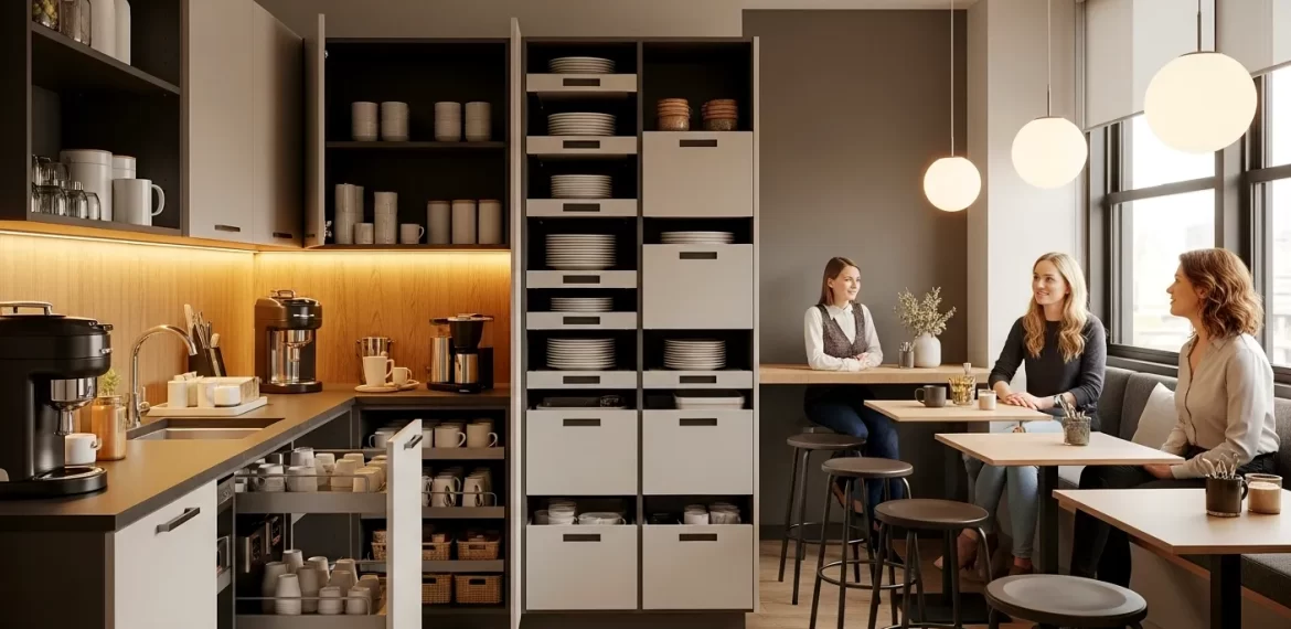 pantry office Stylish Seating and Break