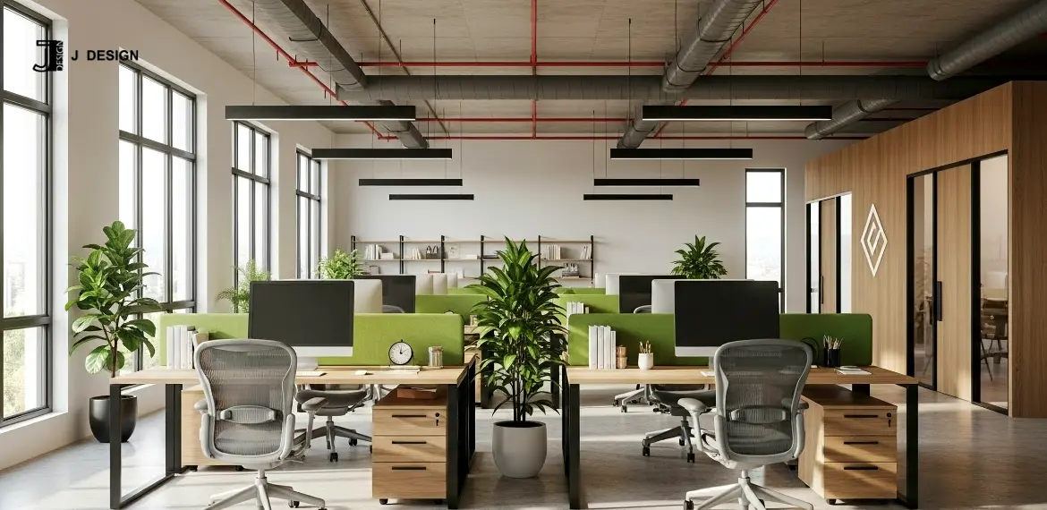 Sustainable Office interior design Singapore