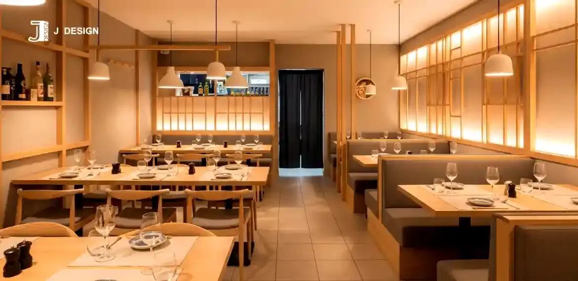 Contemporary diner interior design