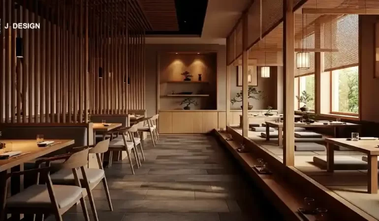 Japanese Restaurant Interior Design​