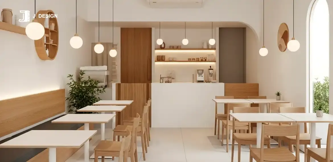 Minimalist Café Design Singapore