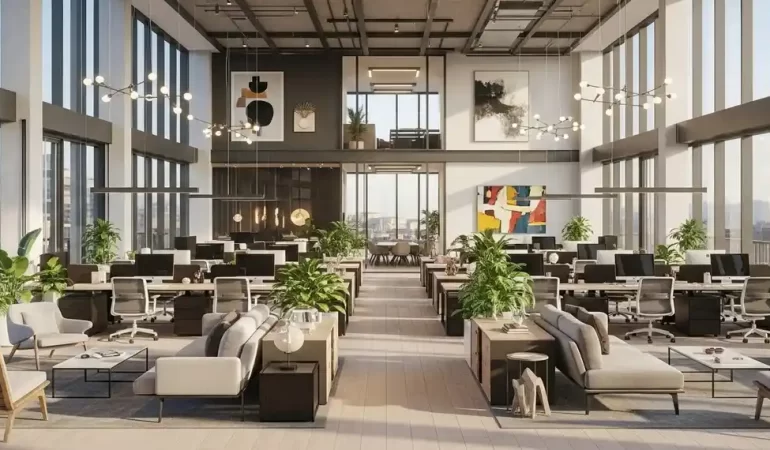 Commercial interior design budget planning