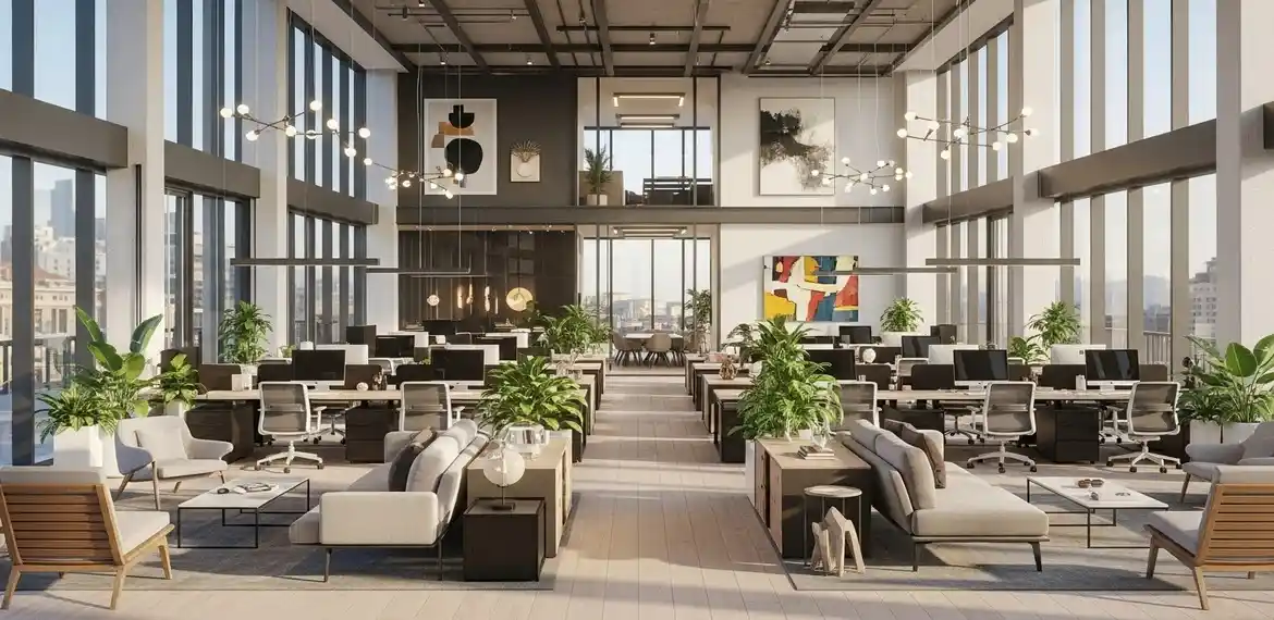 Commercial interior design budget planning