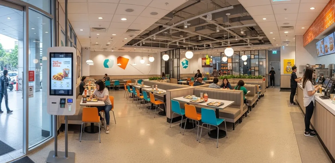 Fast Food Restaurant Interior Design